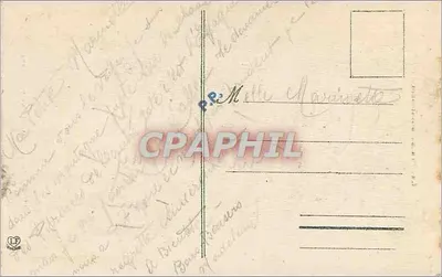 Spadzista i zbiornik wód z jezior Fournat i Izourt — okolice Auzat i Vicdessos — Pireneje Ariégeoise — n°1405 — Rewers