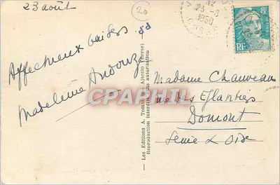 Korsika - 89. Ajaccio - Der Hafen — Editions A. Tomas — Rückseite