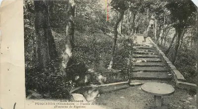 Puigcerda (Arredores) — Fonte de Rigolisa — Editor não identificado, número de série não visível