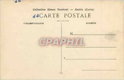 Przełęcz Lancone — Korsyka — kolekcja Simon Damiani, Bastia (Korsyka) — Rewers