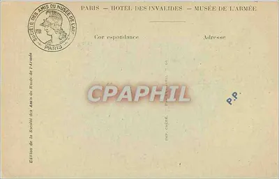 Traje de Bonaparte na Baluaille de Marengo — Hotel dos Invalidos — Museu da Armada — Verso