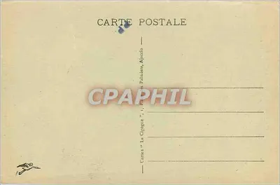 Ajaccio - Casa de Napoleón I — Silla de portantina en la cual fue llevada Madame Mère el día del Nacimiento de Napoleón I — Reverso