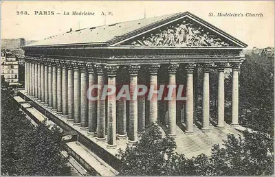 Paris — A Basílica da Madeleine — A.P. (n° 268)