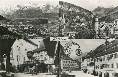 Feldkirch — vista panorâmica e monumentos — FotoRiachPm, n°3272