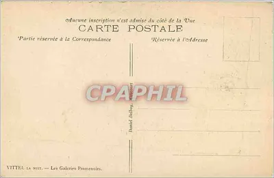 Vittelet w nocy — Galerie Promenoirs — Daniel Delboup, n° 173 — Rewers
