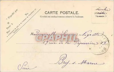 Amiens — Szpital św. Ducha XV wieku — Y P. Paris, No 19 — Rewers