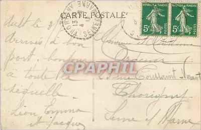 Ault (Somme) — Panorama — Foto H. Milon, rue Quinquecue, Ault (Somme) — Rewers