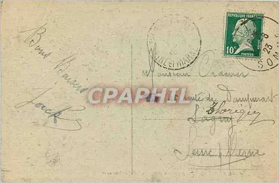 AULT - As Falésias (lado Cayeux) — Placas Guilleminot — Verso