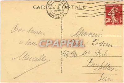Avignon — Ogólny widok — Wydawnictwo Artystyczne *ÉNÉA* LE* — Rewers