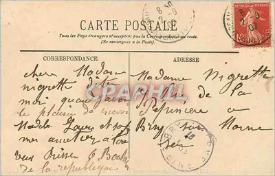 Versailles - Le Grand Trianon - Pokój spania Louisa-Philippa - LL. - n°203 — Rewers