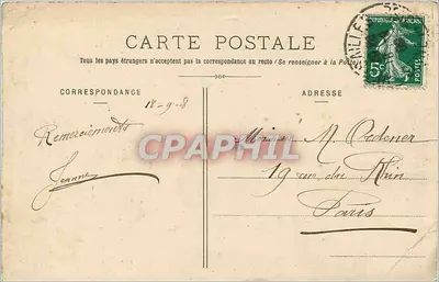 Versailles - Basen Apollona i Tapis-Vert - P.+D. Paris n°119 — Rewers