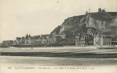 Sainte-Adresse — Nice-Havrais — As Villas e a Falaise da Hève — LL. — N° 143