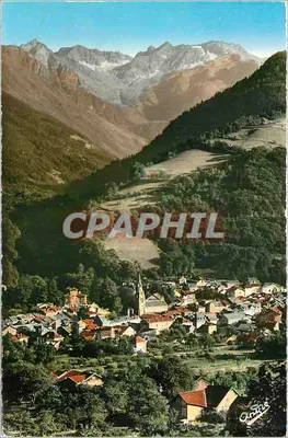 Allevard — Vista geral e o Gleyzin (2597 m) — Edição d'Art Grenoble
