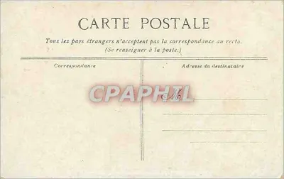 Le Tréport — Kasyno i plaża — Chocolat & Thé de la Cie Coloniale — Rewers