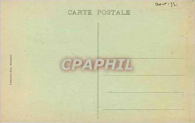 Costa de Esmeralda — O Cabo Fréhel — Editor Laurent-Noël, n° 2153 — Verso