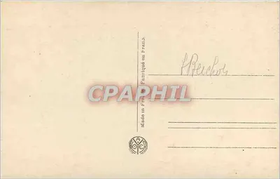 Diana wychodząca z kąpieli — obraz z muzeum Louwru — wydawca A.N. Paryż, n°30 — Rewers