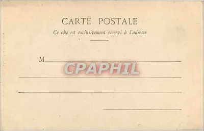 Amiens — Widok z lotu ptaka katedry — L. Caron, fot. wyd., Amiens, nr 101 — Rewers