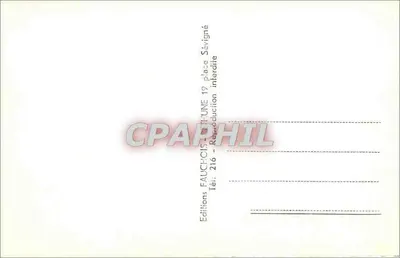 Lille. Widok dzwonnicy i ratusza (w nocy) — Fauchois-Sévigné, n°22 — Rewers