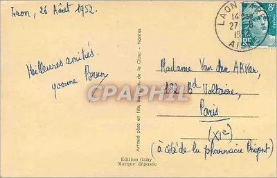 Laon (Aisne) — Brama Soissons — Wydawnictwo Gaby — Rewers