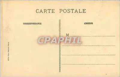 Abbatia Chaalis — Fronton Muzeum Jacquemart-André — J. E. Bulloz Edit. — Rewers
