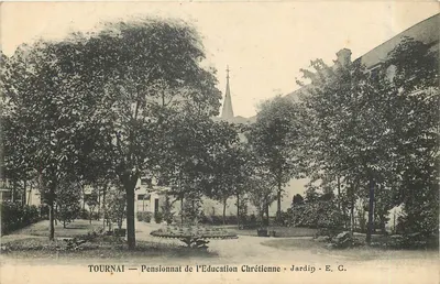 Tournai — Pensionato da Educação Cristã — Jardim - E. C.