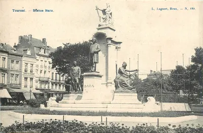 Tournai — Estátua Bara — I. Lagaert, Bruxelas, N° 429