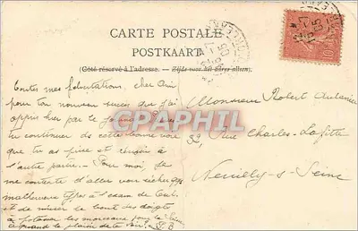 Dinant, La Poirtale — widok mostu kamienianego i zamku w tle — G. H. Wyd., N. 236 — Rewers