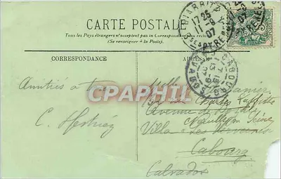 Biarritz — Efeito de Ondas — LL. N° 217 — Verso