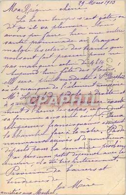 Saint-Raphaël — Wiosenna roślinność — Cliché Papoterie Parisienne, n°77 — Rewers