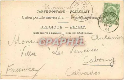 Interior da Igreja de São Loup — Namur — G.H. Ed., N. 46 — Verso