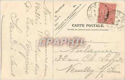 Lourdes — Zbiór Bazyliki i Rosary — V.P. Paris. Nr 50. — Rewers