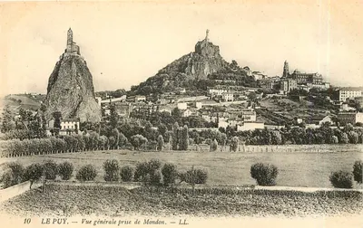 ले पूय — मॉंडोन से लिया व्यापक दृश्य — LL — क्रमांक 10