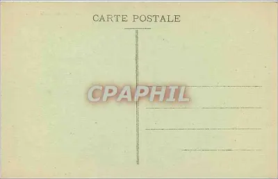 Castelo de Eu — Visão do castelo com seu parque e lago — M. F. n°12 — Verso