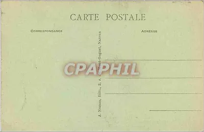 Mont-Saint-Michel — Algemene uitzicht — J. Nozaïs, Uitgever, 2, r. du Mont-Goguel, Nantes — Achterkant