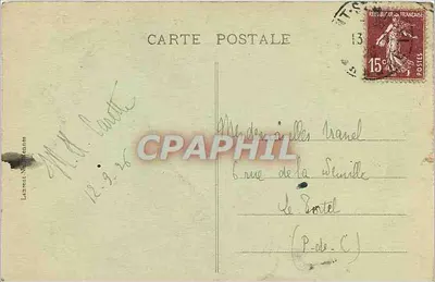 Le Mont-Saint-Michel - Côté Nord-Est — éditeur Laurent Néennes, n° 1274 — Verso