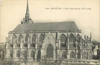 Argentan — Igreja de São Martinho (século XVI) — Léonard Gill, N°1200