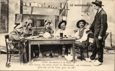 Casamento na Maisonnette — Le Bourbonnais — série 6355