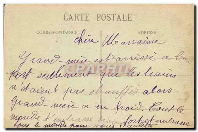 La criée dei mariti — Ai margini del mare — Vve Baily, editrice, St-Jean-de-Monts (Vendée) — n° 479 — Verso
