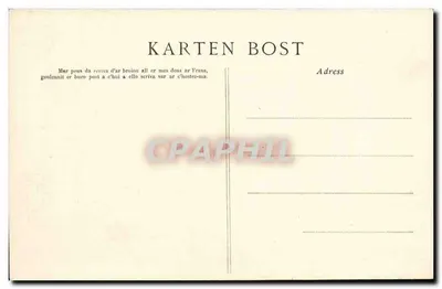 Le Menez Hom e a Fonte de Sainte-Marie — Quimper — Coleção Villard, n° 3477 — Verso