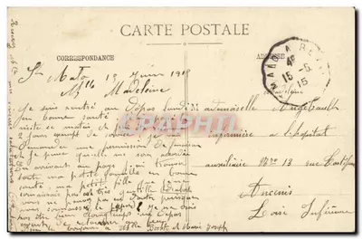 Côte d'Émeraude — Le Tombeau de Châteaubriand — SAINT-MALO — G. F. — 1809 — Reverso