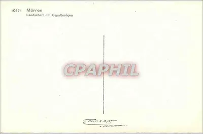 Müren — widok z Gspaltenhorn — Fot. L. Opfer, Zurych — Rewers