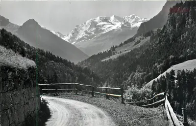 Reichenbach-Scharnachtal — Blümlisalp 3664 m — Photo-Verlag Syger, Adelboden