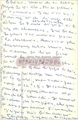 लेमान झील का विमान से दृश्य — पर्वत और गांव — फोटो पेरोकेट एडिशन, लॉज़ान — पीछे