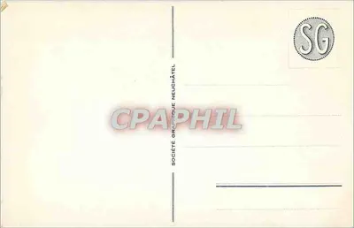 Widok z Lausanne-Ouchy — 194 — Société Graphique Neuchâtel — Rewers