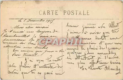 Floresta de RAMBOUILLET — Lagos da Holanda — editor La Brauge — Verso