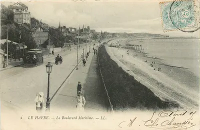 Le Havre — O Boulevard Marítimo — LL.