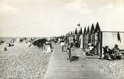 Cayeux-sur-Mer — praia e cabines — Edições D'ART - Lille