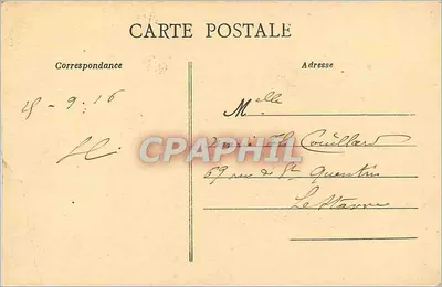 PARIS — Święta Kaplica — wydawca nieznany, n° 43 — Rewers