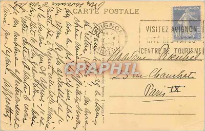 Avignon - Les Remparts (Boulevard Saint-Michel) — Wydawnictwo J. Alaud, Wydawnictwo — Rewers