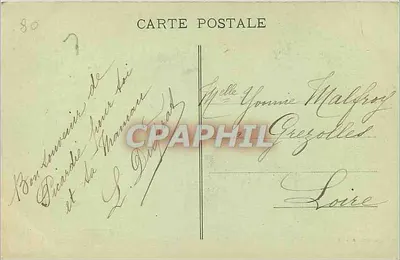 Vue générale prise du château d'Éau — Caron, édit., Arras — Rewers